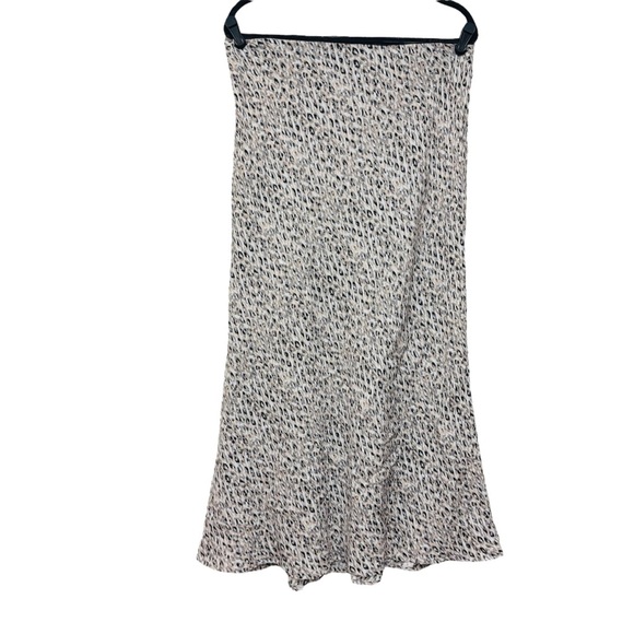 Pure Collection Viscose Animal Print Maxi Skirt - Picture 1 of 11